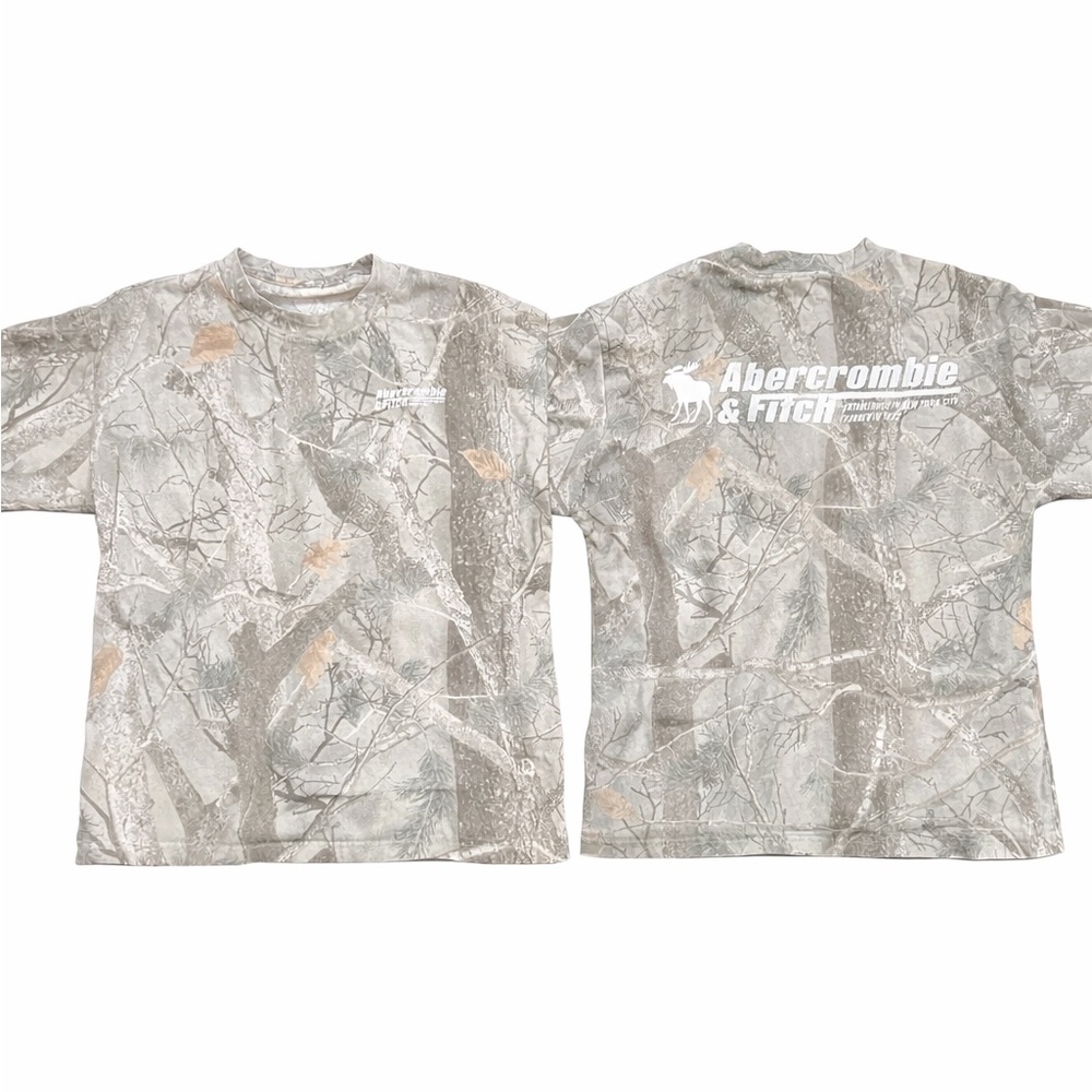 Abercrombie & Fitch Kids Woodland Camo Tee